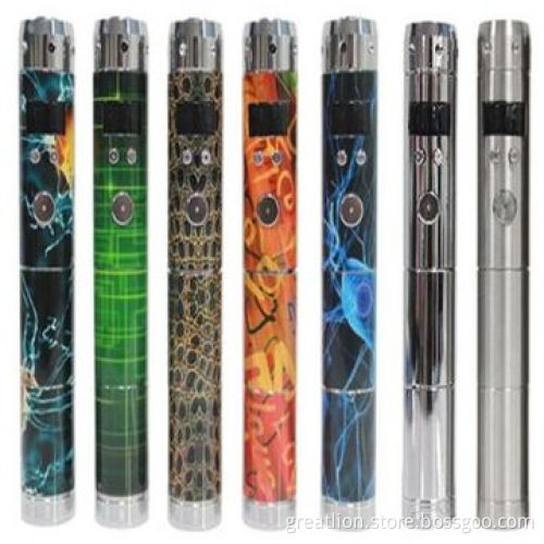 Lava-tube e-cig, checking atomizer resistance and 3-6V various voltages